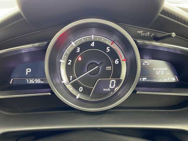 マツダ デミオ XD ブラックレザーリミテッド 岐阜県 2016(平28)年 7.4万km ディープクリスタルブルーマイカ 純正ナビ/Bluetooth/フルセグ/CD/DVD/USB/AUX/衝突被害軽減システム/クルーズコントロール/ヘッドアップディスプレイ/スマートキー/プッシュスタート/スペアキー/ETC/バックカメラ/MTモード付AT/シートヒーター/革ステアリング/ステアリングスイッチ/純正アルミホイール/純正フロアマット/純正ドアバイザー/アイドリングストップ/横滑り防止装置