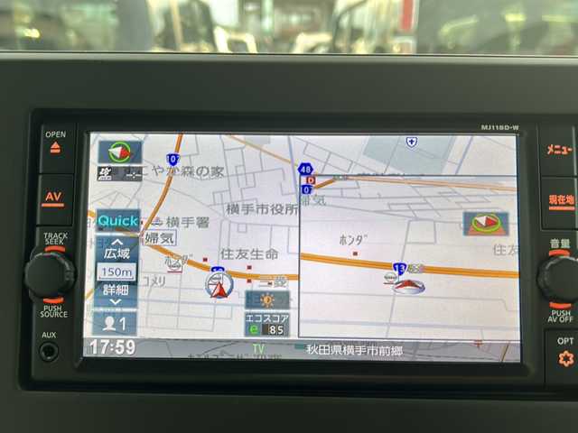 日産 ルークス X 秋田県 2020(令2)年 2.1万km ブロッサムピンク 純正メモリナビ/純正CD、BT、フルセグ/全周囲カメラ/４WD/前後コーナーセンサー/ドアバイザー
