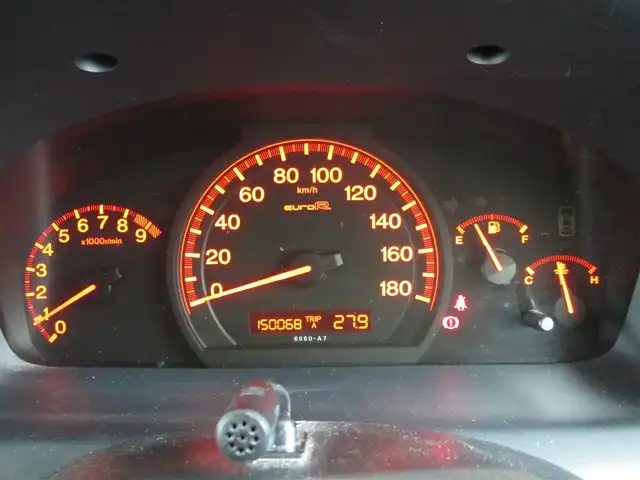 ホンダ アコード ユーロ R 千葉県 2003(平15)年 15万km プレミアムホワイトパール 6速MT/ローダウン/社外メモリナビ、フルセグTV/社外オーディオ【DVD/CD/BT/SD】/HIDヘッドライト&ハロゲンフォグ/前席RECAROシート/無限2本出しマフラー/社外18インチアルミホイール/純正AW(215/45R17)積込/ルームミラー型レーダー探知機/キーレス/ETC/スペアキー/取扱説明書/新車時保証書