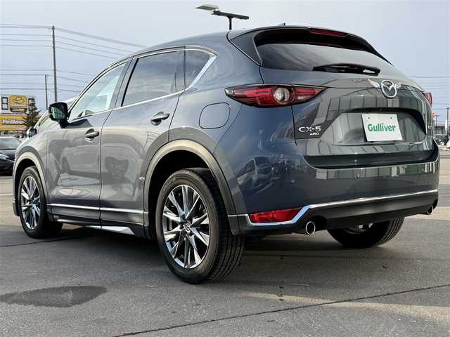 マツダ ＣＸ－５ XD エクスクルーシブモード 道南・函館 2021(令3)年 4.6万km ポリメタルグレーM 純正ナビ/フルセグＴＶ/衝突軽減ブレーキ/全方位カメラ/クルーズコントロール/ＥＴＣ/コーナーセンサー/ハンドルウォーマー/シートヒーター/ベンチレーション/パワーバックドア/オートブレーキホールド