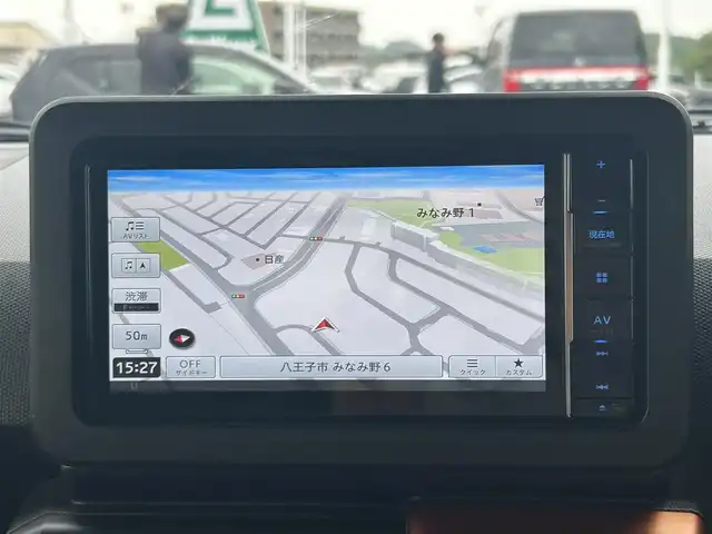 ダイハツ タフト G ターボ 東京都 2021(令3)年 2.9万km フォレストカーキメタリック スカイルーフ/社外メモリナビ/バックカメラ/シートヒーター/置くだけ充電/LEDヘッドライト/スマートアシスト/オートマチックハイビーム/コーナーセンサー/アイドリングストップ/スマートキー/純正15インチAAW