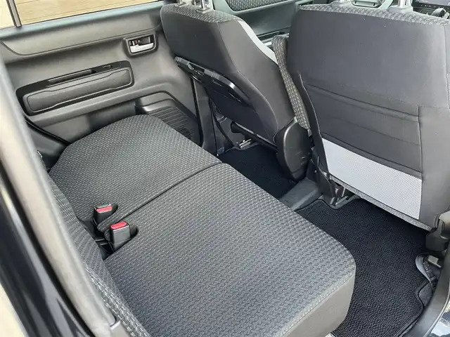 スズキ ハスラー HYBRID X 長野県 2020(令2)年 4.2万km ブルーイッシュブラックパール3 純正ナビ（FM/AM、CD、DVD、BT、USB）/バック、全方位モニター/ワンセグテレビ/前席シートヒーター/前後コーナーセンサー/レーンキープアシスト/ダウンヒルアシスト/盗難防止装置/横滑り防止装置/衝突軽減システム/ダブルサイドエアバック/カーテンエアバック/LEDオートライト/アイドリングストップ/スペアキー（１本）/純正フロアマット/純正１５AW/保証書、取扱説明書