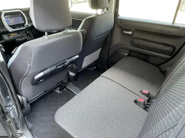 スズキ ハスラー HYBRID X 長野県 2020(令2)年 4.2万km ブルーイッシュブラックパール3 純正ナビ（FM/AM、CD、DVD、BT、USB）/バック、全方位モニター/ワンセグテレビ/前席シートヒーター/前後コーナーセンサー/レーンキープアシスト/ダウンヒルアシスト/盗難防止装置/横滑り防止装置/衝突軽減システム/ダブルサイドエアバック/カーテンエアバック/LEDオートライト/アイドリングストップ/スペアキー（１本）/純正フロアマット/純正１５AW/保証書、取扱説明書