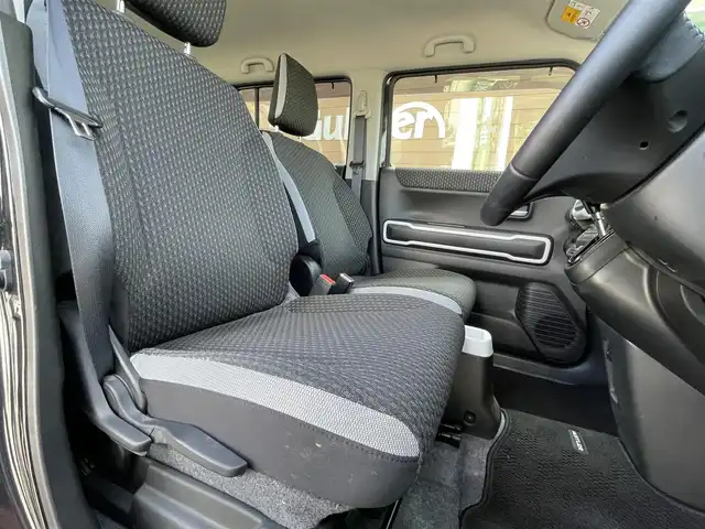スズキ ハスラー HYBRID X 長野県 2020(令2)年 4.2万km ブルーイッシュブラックパール3 純正ナビ（FM/AM、CD、DVD、BT、USB）/バック、全方位モニター/ワンセグテレビ/前席シートヒーター/前後コーナーセンサー/レーンキープアシスト/ダウンヒルアシスト/盗難防止装置/横滑り防止装置/衝突軽減システム/ダブルサイドエアバック/カーテンエアバック/LEDオートライト/アイドリングストップ/スペアキー（１本）/純正フロアマット/純正１５AW/保証書、取扱説明書