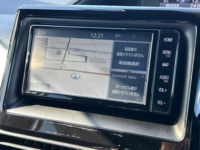 トヨタ ヴォクシー ZS 長野県 2020(令2)年 4万km ブラック ・純正ディーラーオプションナビ/（Bluetooth/フルセグTV/CD/DVD）/・パワースライドドア/・バックカメラ/・前後ドラレコ/・クルーズコントロール/・クリアランスソナー/・プリクラッシュ/・純正16インチAW/・純正エンジンスターター/・ビルトインETC