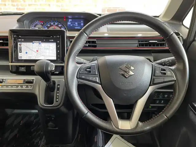 スズキ ワゴンＲ スティングレー HYBRID T 岩手県 2017(平29)年 4.9万km ピュアホワイトP ワンオーナー/４WD/ターボ/全方位モニター/ヘッドアップディスプレイ/パドルシフト/クルーズコントロール/デュアルセンサーブレーキサポート/車線逸脱警報/横滑り防止装置/誤発進抑制機能/オートハイビーム/アイドリングストップ/前席シートヒーター/純正ナビ/（CD/DVD/フルセグ/AUX/Bluetooth/AppleCarPlay/AndroidAuto）/ステアリングスイッチ/ドライブレコーダー/ETC/LEDヘッドランプ/純正15インチアルミホイール