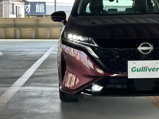 日産 オーラ G 静岡県 2021(令3)年 3.3万km バーガンディー エマージェンシーブレーキ/ＮｉｓｓａｎＣｏｎｎｅｃｔナビ/ＥＴＣ２．０/ＢＯＳＥサウンド/プロパイロット/全周囲カメラ/デジタルミラー/ＨＤＭＩ接続/USB接続/USB充電ポート/ドラレコ/純正フロアマット/ＬＥＤヘッドライト/オートライト/フォグランプ/ワイヤレス充電/社外１６ＡＷ