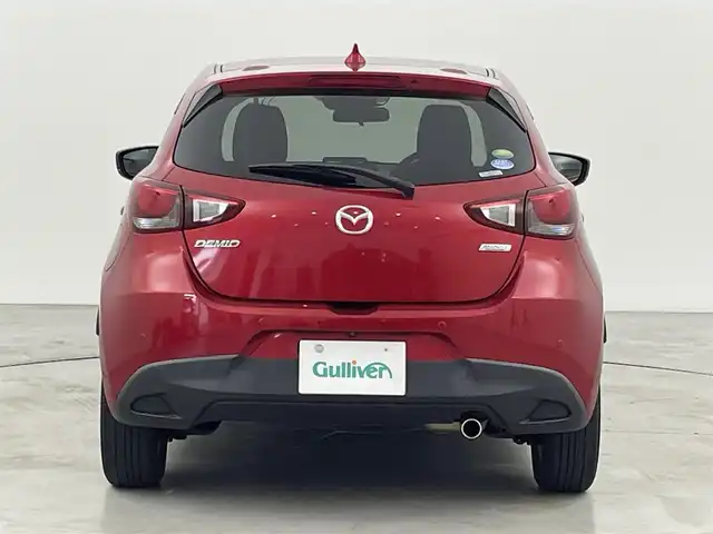 マツダ デミオ 13S ツーリング 福岡県 2016(平28)年 5.3万km ソウルレッドプレミアムメタリック 純正ナビ（ＢＴ，フルセグＴＶ）　/バックカメラ　/ＥＴＣ　/前後ドライブレコーダー　/コーナーセンサー　/スマート・シティ・ブレーキ・サポート　/レーンキープ　/ＢＳＭ　/ＭＴモード付き　/シートヒーター　/ＬＥＤライト