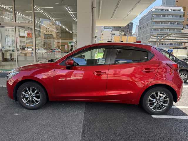 マツダ デミオ 13S ツーリング 福岡県 2016(平28)年 5.3万km ソウルレッドプレミアムメタリック ユーザー買取車/マツダコネクト/・フルセグTV/・Bluetooth/・DVD/レーダークルーズコントロール/ブラインドスポット/レーンアラート/コーナーセンサー/ETC/ヘッドアップディスプレイ/オートライト/i-stop