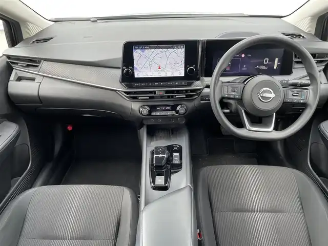 日産 ノート X 熊本県 2023(令5)年 3.8万km ダークメタルグレー 純正メモリナビ/・AM/FM/USB/HDMI/・Bluetooth/・フルセグTV/360°セーフティーアシスト/・プロパイロット/・ハンドル支援/・側方支援/・後側方支援/・エマージェンシーブレーキ/・速度標識表示/・ルート減速支援/・制限速度支援/・標識検知支援/・駐車支援/・シャシー制御（トレースコントロール）/・オートハイビーム/ビルトインETC2.0/全方位カメラ/置くだけ充電/デジタルルームミラー/ドライブモード切替/USB Type-c/ステアリングスイッチ/ボタン式サイドブレーキ/ホールドブレーキ/電動格納ミラー/ウィンカーミラー/ウィンドウロック/純正フロアマット