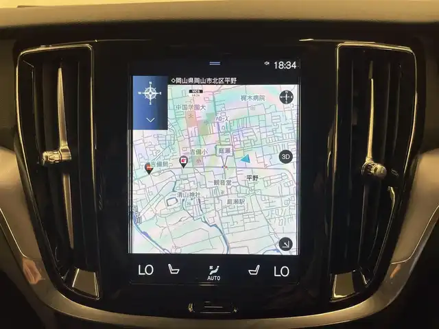 ボルボ Ｖ６０ B4 モメンタム 岡山県 2021(令3)年 1.3万km ぺブルグレー クライメートパッケージ/黒革/全席シートヒーター/純正ナビ/TV/360°カメラ/AppleCarPlay/衝突軽減B/ACC/LKA/BLIS/パワーテールゲート/LEDヘッドライト/純正17インチAW/電動シート/ワイヤレス充電/ETC/ステアリングヒーター