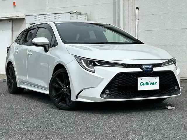 トヨタ カローラツーリング ハイブリッド W×B 50ミリオンED 千葉県 2022(令4)年 4.8万km プラチナホワイトパールマイカ ナビ バックカメラ フルセグTV ETC BSM PKSB RCTA セーフティセンス クルーズコントロール ドラレコ スマートキー 前後センサー 17インチAW LEDライト オートライト