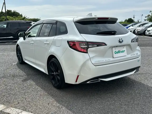 トヨタ カローラツーリング ハイブリッド W×B 50ミリオンED 千葉県 2022(令4)年 4.8万km プラチナホワイトパールマイカ ナビ バックカメラ フルセグTV ETC BSM PKSB RCTA セーフティセンス クルーズコントロール ドラレコ スマートキー 前後センサー 17インチAW LEDライト オートライト