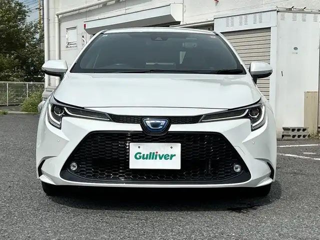 トヨタ カローラツーリング ハイブリッド W×B 50ミリオンED 千葉県 2022(令4)年 4.8万km プラチナホワイトパールマイカ ナビ バックカメラ フルセグTV ETC BSM PKSB RCTA セーフティセンス クルーズコントロール ドラレコ スマートキー 前後センサー 17インチAW LEDライト オートライト