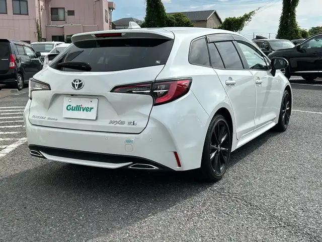 トヨタ カローラツーリング ハイブリッド W×B 50ミリオンED 千葉県 2022(令4)年 4.8万km プラチナホワイトパールマイカ ナビ バックカメラ フルセグTV ETC BSM PKSB RCTA セーフティセンス クルーズコントロール ドラレコ スマートキー 前後センサー 17インチAW LEDライト オートライト