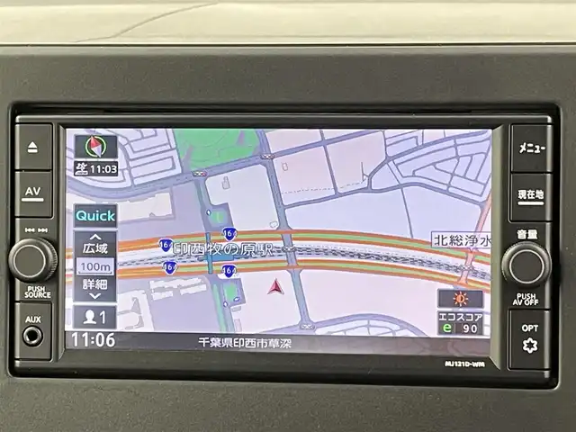 三菱 ｅＫクロス G プラスエディション 千葉県 2022(令4)年 1.4万km オレンジ 禁煙車　/純正７型ナビ　/フルセグＴＶ　ＢＴ　ＣＤ　ＤＶＤ　/全周囲カメラ　/衝突軽減システム　/車線逸脱警報　/先行車発進お知らせ　/標識検知　/ふらつき警報　/シートヒーター　/ＥＴＣ　/電格ミラー　/プッシュスタート/純正フロアマット/純正アルミホイール