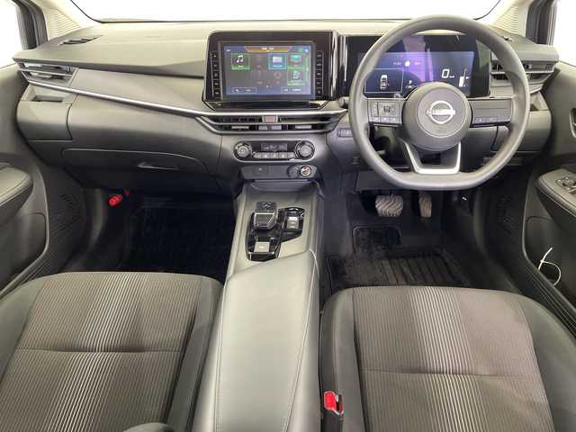 日産 ノート X 栃木県 2021(令3)年 2.2万km オーロラフレアブルーパール メモリーナビ/（CD/Bluetooth/USB/フルセグTV）/エマージェンシーブレーキ/コーナーセンサー/ビルトインETC/禁煙車/オートライト/LEDヘッドライト/横滑り防止装置/フォグランプ/スマートキー/プッシュスタート/ステアリングスイッチ/電動格納ミラー/純正フロアマット