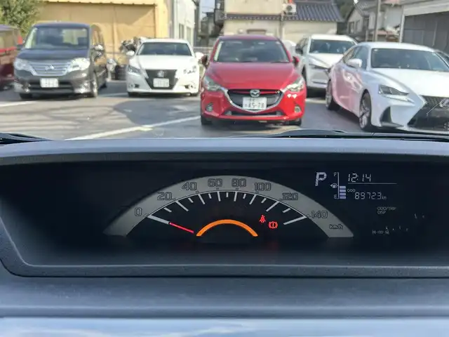 ダイハツ ウェイク L レジャーエディション SA Ⅱ 島根県 2017(平29)年 9万km ブラックマイカメタリック 登録時走行距離　89723km/ワンオーナー/取扱説明書/保証書/４WD/社外ナビ（NR-MZ007）/（Bluetooth/AM/FM/CD/DVD)/フルセグテレビ/両側パワースライドドア/アイドリングストップ/スマートキー/スペアキー/オートライト/フォグランプ/純正フロアマット/シートヒーター（D席）/コーナーセンサー/横滑り防止装置/車線逸脱警報/衝突軽減システム