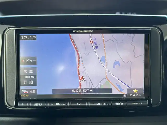 ダイハツ ウェイク L レジャーエディション SA Ⅱ 島根県 2017(平29)年 9万km ブラックマイカメタリック 登録時走行距離　89723km/ワンオーナー/取扱説明書/保証書/４WD/社外ナビ（NR-MZ007）/（Bluetooth/AM/FM/CD/DVD)/フルセグテレビ/両側パワースライドドア/アイドリングストップ/スマートキー/スペアキー/オートライト/フォグランプ/純正フロアマット/シートヒーター（D席）/コーナーセンサー/横滑り防止装置/車線逸脱警報/衝突軽減システム