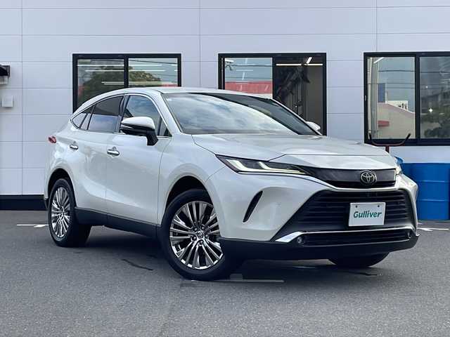 トヨタ ハリアー Z 山口県 2021(令3)年 3.8万km ホワイトパールクリスタルシャイン 純正12.3インチナビ/ミラキャスト対応/Bluetooth/純正フルセグテレビ/バックカメラ/アラウンドビューモニター/ETC2.0/トヨタセーフティセンス/クルーズコントロール/レーンキープアシスト/パワーシート/パワーバックドア/デジタルインナーミラー/スマートキー/プッシュスタート