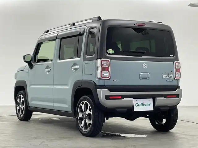 スズキ ハスラー Jスタイル 福井県 2021(令3)年 1.3万km オフブルーメタリック/ガンメタリック2トーンルーフ ４WD/ディラーオプション８インチナビ【SKX-S805】/CD/DVD/フルセグTV/Bluetooth/AM/FM/衝突軽減ブレーキ/ドライブレコーダー（前後）/ビルトインETC/オートライト /LED/フォグランプ/シートヒーター /ウィンカー/電動格納式ミラー/ルーフレール/コーナーセンサー/純正１５インチアルミ/純正フロアマット
