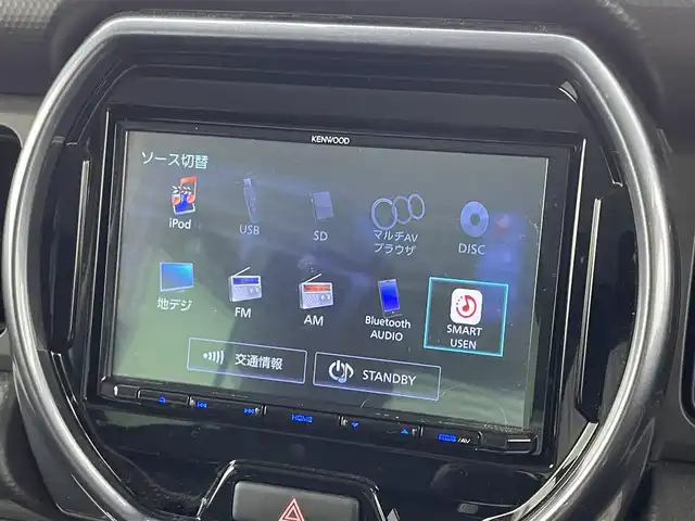 スズキ ハスラー Jスタイル 福井県 2021(令3)年 1.3万km オフブルーメタリック/ガンメタリック2トーンルーフ ４WD/ディラーオプション８インチナビ【SKX-S805】/CD/DVD/フルセグTV/Bluetooth/AM/FM/衝突軽減ブレーキ/ドライブレコーダー（前後）/ビルトインETC/オートライト /LED/フォグランプ/シートヒーター /ウィンカー/電動格納式ミラー/ルーフレール/コーナーセンサー/純正１５インチアルミ/純正フロアマット