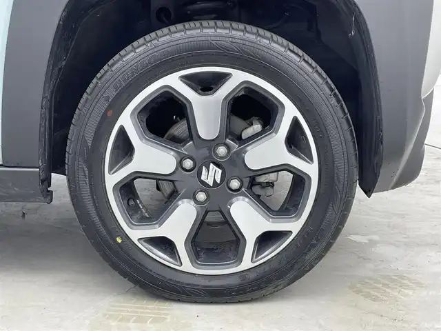 スズキ ハスラー Jスタイル 福井県 2021(令3)年 1.3万km オフブルーメタリック/ガンメタリック2トーンルーフ ４WD/ディラーオプション８インチナビ【SKX-S805】/CD/DVD/フルセグTV/Bluetooth/AM/FM/衝突軽減ブレーキ/ドライブレコーダー（前後）/ビルトインETC/オートライト /LED/フォグランプ/シートヒーター /ウィンカー/電動格納式ミラー/ルーフレール/コーナーセンサー/純正１５インチアルミ/純正フロアマット