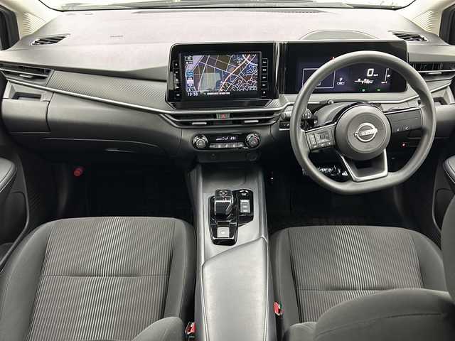 日産 ノート e－パワー X 宮城県 2022(令4)年 3.2万km スーパーブラック 純正ナビ/(AM/FM/iPod/SD/CD)/フルセグTV/Bluetooth/USB入力端子/ETC2.0/プッシュスタート/スマートキー/スペアキー/オートライト/ヘッドライトレベライザー/純正フロアマット