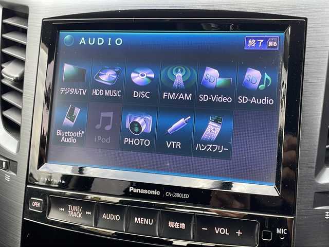 スバル レガシィ ツーリングワゴン 2．5iアイサイト 秋田県 2013(平25)年 6万km アイスシルバーメタリック 社外メモリナビ/・フルセグTV/USB/Bluetooth/・SD/CD/DVD/バックカメラ/アイサイト/前席パワーシート/アイドリングストップ/HIDヘッドライト/純正17インチAW/プッシュスタート