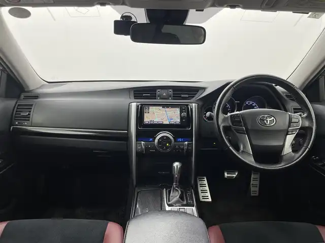 トヨタ マークＸ 250RDS 群馬県 2017(平29)年 6.5万km プレシャスブラックパール クリアランスソナー/＝＝＝＝＝＝/純正７インチナビ/・AM/FM/Bluetooth/フルセグTV/CD/DVD/SD/＝＝＝＝＝＝/純正７インチナビ　ＭＴモード付ＡＴ　クリアランスソナー　レーンキープアシスト　バックカメラ　プリクラッシュセーフティ　ハーフレザーシート　シートヒーター　オートマチックハイビーム　純正ＥＴＣ　禁煙車