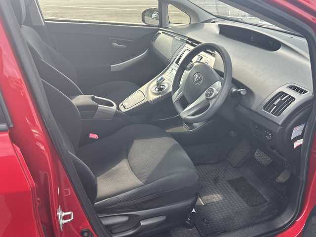 トヨタ プリウス S 愛媛県 2012(平24)年 11.2万km レッドマイカメタリック 純正ナビ/Bluetooth/CD/DVD/フルセグ/スマートキー/スペアキー/プッシュスタート/ドライブレコーダー前後/オートライト/純正フロアマット/保証書/取扱説明書