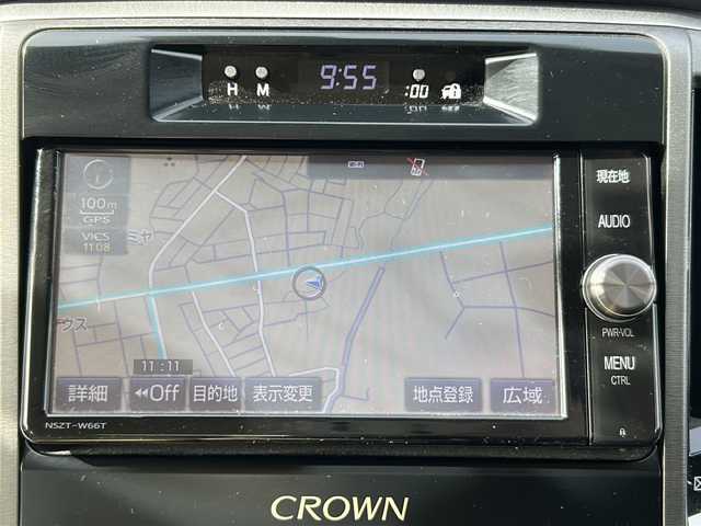 トヨタ クラウン ハイブリッド ロイヤル 茨城県 2017(平29)年 2万km ホワイトパールクリスタルシャイン ワンオーナー/レーンキープアシスト/衝突軽減/純正SDナビ/　　BT/CD/DVD/ワンセグ/バックカメラ/クルーズコントロール/純正16インチアルミホイール/HIDオートライト/オートマティックハイビーム/ドライブレコーダー/スマートキー/ETC