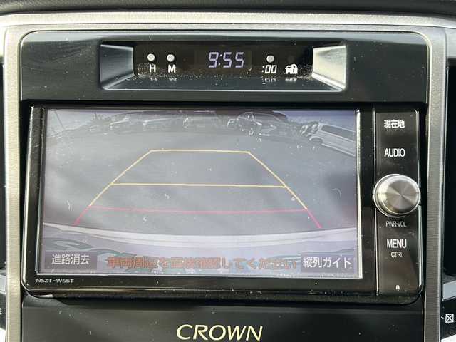 トヨタ クラウン ハイブリッド ロイヤル 茨城県 2017(平29)年 2万km ホワイトパールクリスタルシャイン ワンオーナー/レーンキープアシスト/衝突軽減/純正SDナビ/　　BT/CD/DVD/ワンセグ/バックカメラ/クルーズコントロール/純正16インチアルミホイール/HIDオートライト/オートマティックハイビーム/ドライブレコーダー/スマートキー/ETC