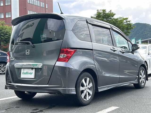 ホンダ フリード FLEX iエアロ 京都府 2008(平20)年 12.6万km ポリッシュドメタルメタリック 〇フルセグテレビ/〇バックカメラ/〇両側パワースライドドア/〇ETC/〇スマートキー/〇AAC/〇純正フロアマット/〇純正アルミホイール