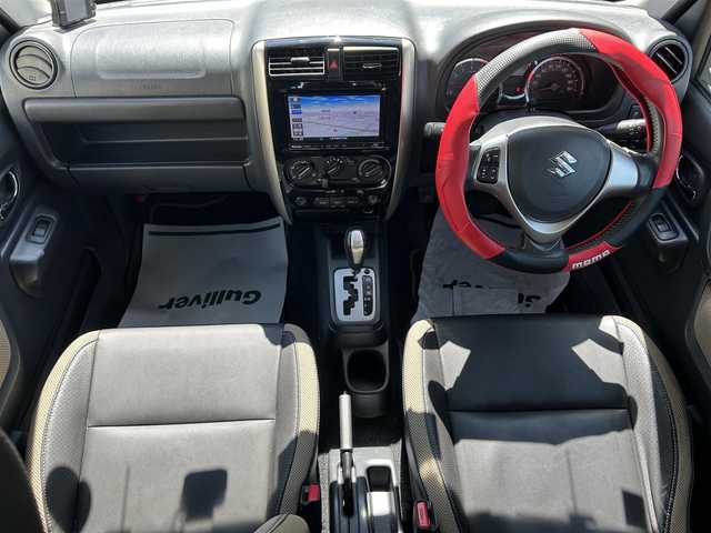 スズキ ジムニー シエラ ランドベンチャー 山形県 2017(平29)年 4.3万km ブルーイッシュブラックパール3 4WD/メモリナビ/　　【CD　DVD　BT　フルセグ　MSV】/バックカメラ/ハーフレザーシート/シートヒーター/純正15インチアルミホイール/ドアバイザー/純正フロアマット/ドライブレコーダー/フォグランプ/ヘッドライトレベライザー/リモコンキー