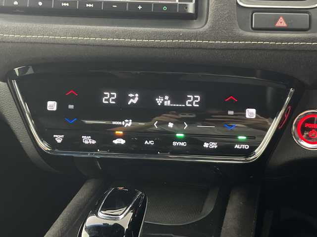 ホンダ ヴェゼル ハイブリッド RS ホンダセンシング 愛知県 2019(令1)年 4.6万km クリスタルブラックパール 純正7インチナビ/Bluetooth、フルセグTV、DVD/純正前後ドライブレコーダー/バックカメラ/ビルトインETC/ハーフレザーシート/前席シートヒーター/ルーフレール/純正アルミホイール/スマートキー/プッシュスタート