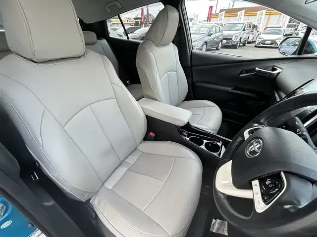 トヨタ プリウス ＰＨＶ A 群馬県 2017(平29)年 6.3万km スピリテッドアクアメタリック TRDエアロ/TRD17インチAW/純正11.6インチメモリナビ/　　【BT フルセグ USB AUX】/バックカメラ/トヨタセーフティセンス/ ・レーダークルーズコントロール/ ・プリクラッシュセーフティ / ・レーンディパーチャーアラート/ ・アダプティブハイビーム/LEDオートヘッドライト/白レザー調シートカバー/ドライブレコーダー/アイドリングストップ/コーナーセンサー/ステアリングスイッチ/電動格納ウィンカーミラー/フォグランプ/スマートキー/ETC
