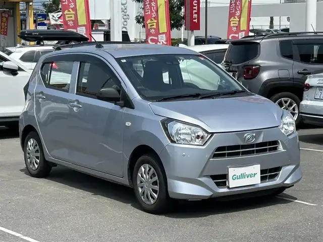 ダイハツ ミラ イース L SAⅢ 群馬県 2020(令2)年 6.2万km ブライトシルバーメタリック 社外メモリナビ/SD・Bluetooth/ETC/リモコンキー/横滑り防止装置/アイドリングストップ/スマートアシストIII/・衝突回避支援ブレーキ機能/・衝突警報機能（対車両・対歩行者）/・車線逸脱警報機能/・誤発進抑制制御機能/・先行車発進お知らせ機能/・コーナーセンサー（前方・後方）/・オートハイビーム