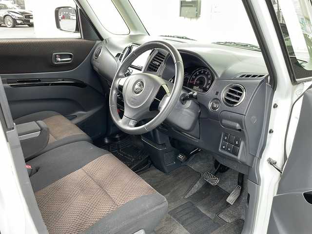 日産 ルークス ハイウェイスター ターボ 福島県 2012(平24)年 7.9万km スノーパールホワイト /４ＷＤ//ターボ//純正ＳＤナビ//ＣＤ・ＤＶＤ・ＢＴ・フルセグ//両側パワースライド//バックカメラ//ＨＩＤヘッドライト//インテリジェントキー//Ｄ席シートヒーター//ミラーヒーター//社外エンジンスターター//社外１４インチアルミ//保証書//取説//スペアキー