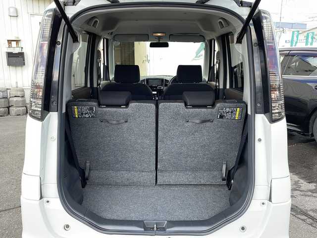 日産 ルークス ハイウェイスター ターボ 福島県 2012(平24)年 7.9万km スノーパールホワイト /４ＷＤ//ターボ//純正ＳＤナビ//ＣＤ・ＤＶＤ・ＢＴ・フルセグ//両側パワースライド//バックカメラ//ＨＩＤヘッドライト//インテリジェントキー//Ｄ席シートヒーター//ミラーヒーター//社外エンジンスターター//社外１４インチアルミ//保証書//取説//スペアキー