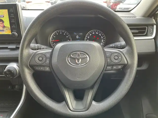 トヨタ ＲＡＶ４ X 熊本県 2021(令3)年 4.3万km アティチュードブラックマイカ ワンオーナー/衝突軽減ブレーキ/純正ディスプレイオーディオ/バックカメラ/ビルトインETC/純正18インチAW/レーダークルーズ/LEDヘッドライト/オートライト/フォグライト/前後コーナーセンサー/横滑り防止装置/ウィンカーミラー/純正フロアマット/新車保証書/取扱説明書/スマートスペアキー×1本