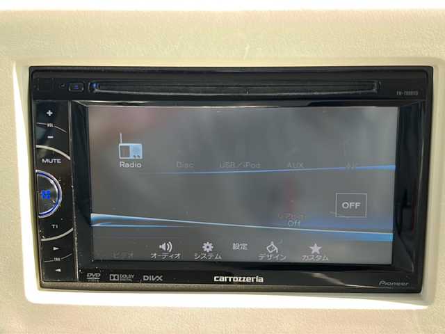 スズキ ラパン X 石川県 2017(平29)年 4.7万km フレンチミントパールメタリック カロッツェリア製ディスプレイオーディオ/（CD/DVD)/ETC/前方ドラレコ/運転席シートヒーター/衝突被害軽減ブレーキ/HIDヘッドライト/オートライト/アイドリングストップ/オートエアコン/プッシュスタート/スマートキー×２/純正14インチAW