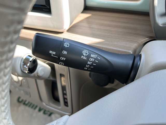 スズキ ラパン X 石川県 2017(平29)年 4.7万km フレンチミントパールメタリック カロッツェリア製ディスプレイオーディオ/（CD/DVD)/ETC/前方ドラレコ/運転席シートヒーター/衝突被害軽減ブレーキ/HIDヘッドライト/オートライト/アイドリングストップ/オートエアコン/プッシュスタート/スマートキー×２/純正14インチAW