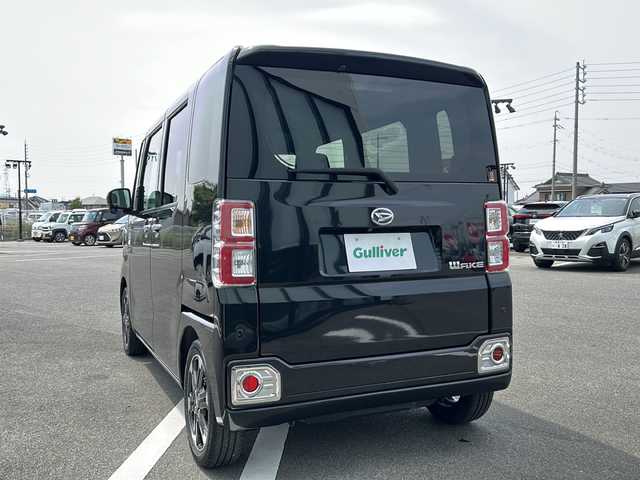ダイハツ ウェイク G ターボVS SA Ⅲ 岐阜県 2022(令4)年 1.1万km ブラックマイカメタリック 純正ナビ/ワンセグテレビ/Bluetooth/ドライブレコーダー前後/ETC/両側パワースライドドア/プッシュスタート/スマートキー/スペアキー/LEDライト/全方位カメラ/パワーステアリング/パワーウィンドウ/アイドリングストップ