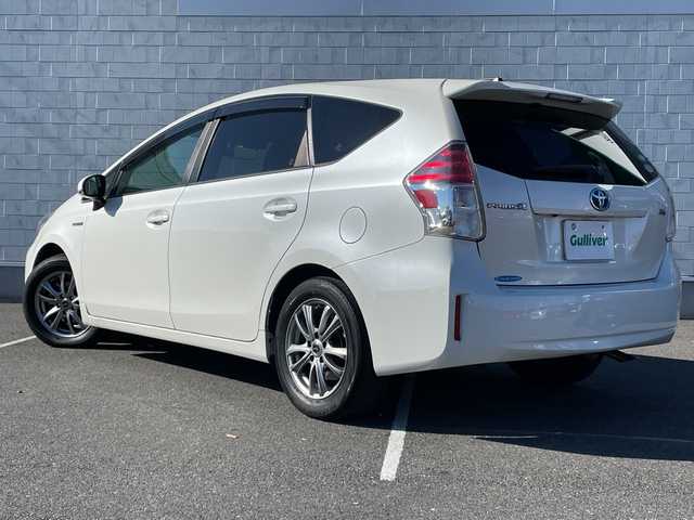 トヨタ プリウス α S 栃木県 2016(平28)年 7.5万km ホワイトパールクリスタルシャイン 純正HDDナビ/品番:NHZN-X61G/Bluetooth/TV/CD/DVD/バックカメラ/前後ドライブレコーダー/ETC/横滑り防止装置/盗難防止装置/パーキングアシスト/オートライト/LEDヘッドライト/フォグランプ/ドアバイザー/プッシュスタート/スマートキー(スペアキー有)/社外16インチアルミホイール/取扱説明書/純正ホイール・サマータイヤ積込