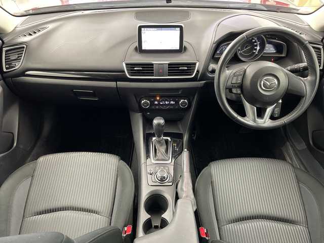 マツダ アクセラ スポーツ 15S 岐阜県 2014(平26)年 12.2万km ソウルレッドプレミアムメタリック 純正SDナビ/（CD/DVD/USB/Bluetooth/AUX/フルセグ）/バックカメラ/ETC/ドライブレコーダー/ステアリングスイッチ/革巻きステアリング/電動格納ミラー/MTモード付AT/スマートキー/プッシュスタート/オートLEDヘッドライト/純正フロアマット/純正ドアバイザー/純正16インチAW