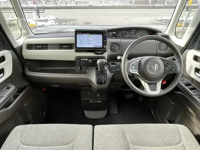 ホンダ Ｎ ＢＯＸ G スロープ ホンダセンシング 岐阜県 2023(令5)年 2.3万km タフタホワイトⅢ 4WD/純正SDナビ【VXU-227NBi】/（フルセグテレビ.AM.FM.Bluetooth）/追従クルーズコントロール/衝突軽減ブレーキ/レーンキープアシスト/コーナーセンサー/シートヒーター/バックカメラ/電動パーキング/ドアバイザー/プッシュスタート/両側スライドドア/ウィンカーミラー/アイドリングストップ/積み込みサマータイヤ/スペアキー/保証書/取扱説明書