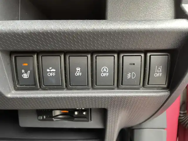 スズキ ハスラー X 滋賀県 2018(平30)年 6.1万km チアフルピンクメタリック/ホワイト2トーンルーフ 社外ナビ/(CD/DVD/フルセグ/Bluetooth)/バックカメラ/ETC/シートヒーター/アイドリングストップ/ステアリングスイッチ/前後ドラレコ/スマートキー/プッシュスタート