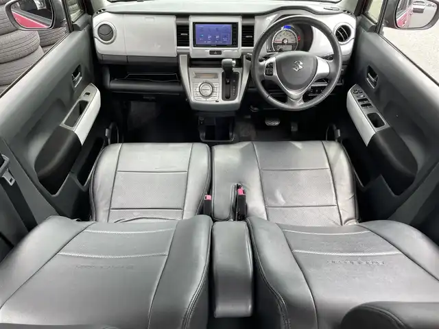 スズキ ハスラー X 滋賀県 2018(平30)年 6.1万km チアフルピンクメタリック/ホワイト2トーンルーフ 社外ナビ/(CD/DVD/フルセグ/Bluetooth)/バックカメラ/ETC/シートヒーター/アイドリングストップ/ステアリングスイッチ/前後ドラレコ/スマートキー/プッシュスタート