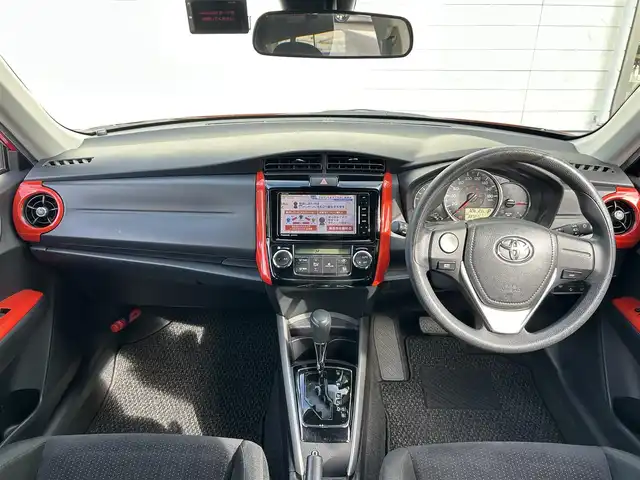 トヨタ カローラ フィールダー 1．5G エアロツアラー 埼玉県 2017(平29)年 3.4万km スーパーレッドⅤ パナソニックナビオーディオ/（AM/FM/フルセグTV/BT/CD/DVD/SD）/フルセグTV/バックカメラ/ビルトインETC/Toyota Safety Sense/・プリクラッシュセーフティ/・レーンディパーチャーアラート/前後ドライブレコーダー/アイドリングストップ/オートライト/オートマチックハイビーム/オートエアコン/プッシュスタートボタン/4WD/純正フロアマット/純正ドアバイザー/車両/ナビ 取扱説明書/保証書